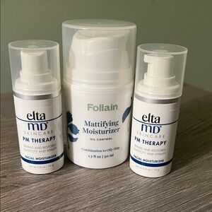 EltaMD and Follain Skincare Set of 3